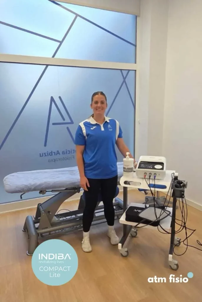 de radiofrecuencia, ecografía y terapia invasiva, además de la última tecnología con el INDIBA COMPACT Lite.